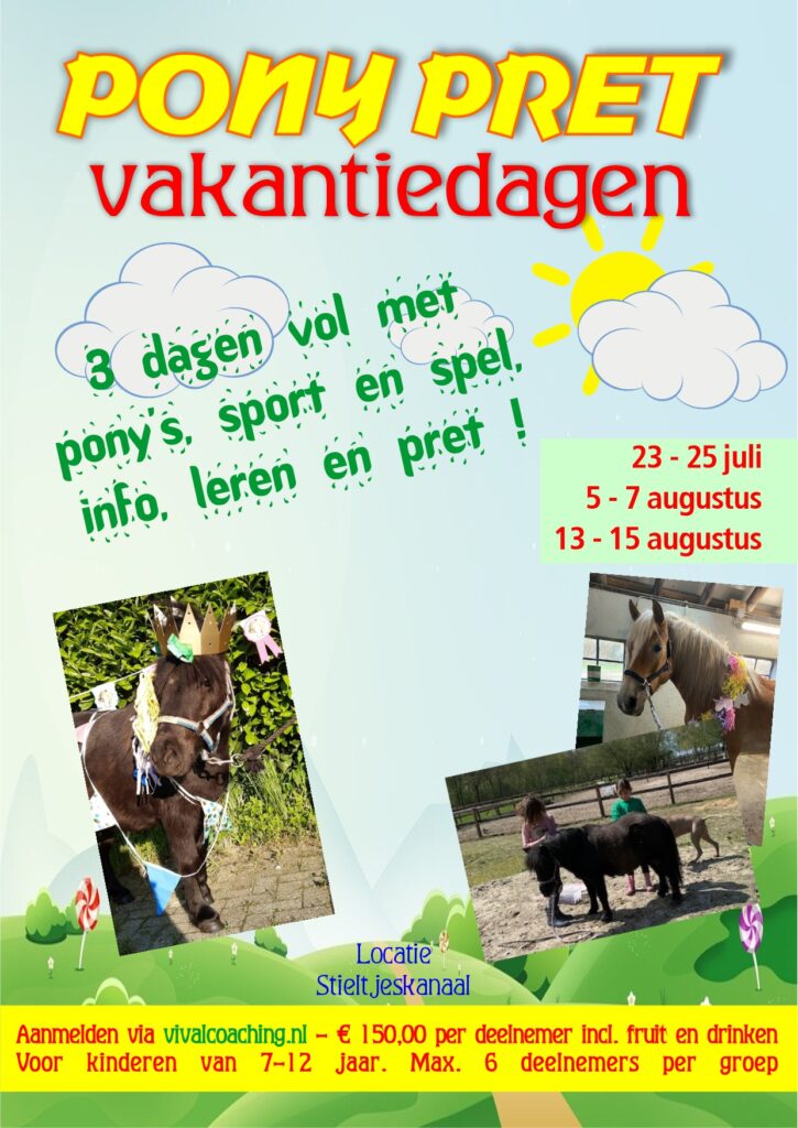 Pony Pret Vakantiedagen
